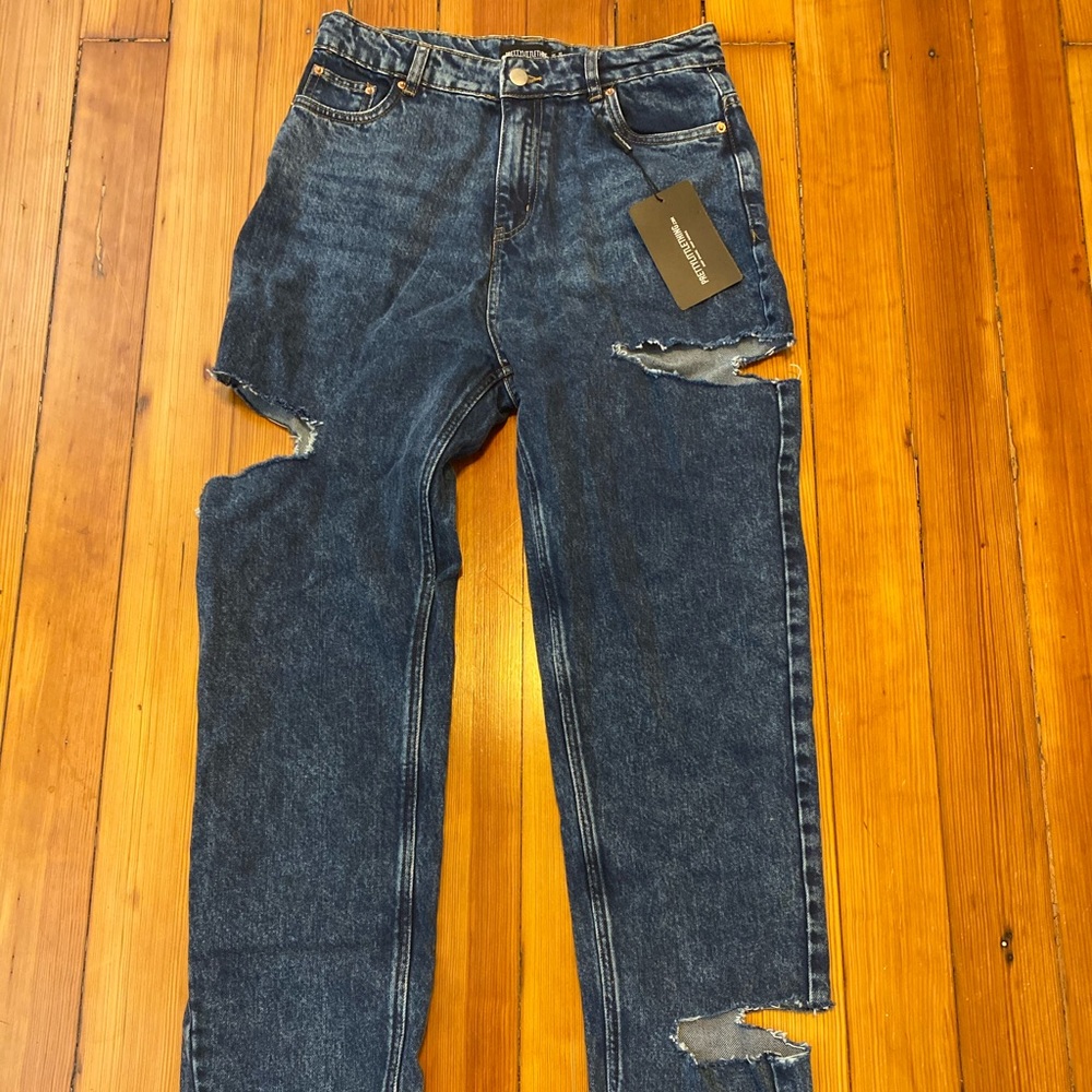 NWT PLT mom jeans US size 6